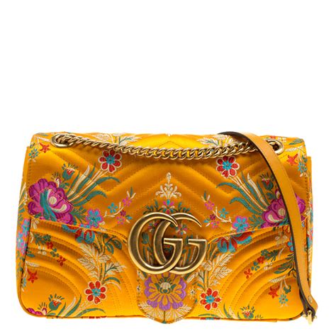 gucci yelliw bag|Gucci handbag yellow.